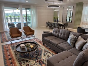 Smart TV, video games, foosball