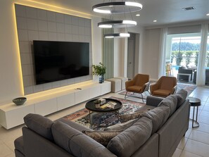 Smart TV, video games, foosball