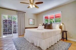 2 bedrooms, iron/ironing board, travel crib, WiFi