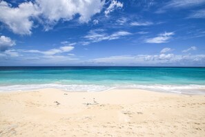 On the beach