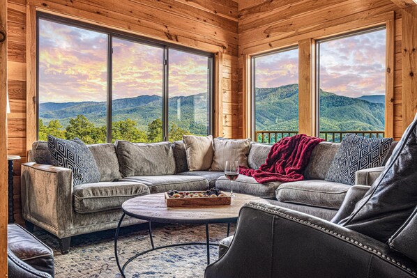 Smart TV, fireplace, video games, books