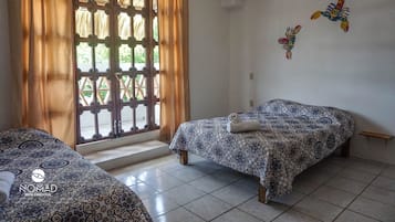 Superior Quadruple Room, 2 Queen Beds, Lagoon View, Beachside | 1 bedroom, iron/ironing board, free WiFi, bed sheets