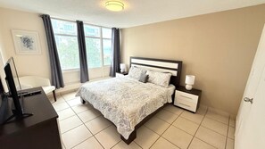 1 bedroom, iron/ironing board, travel cot, free WiFi