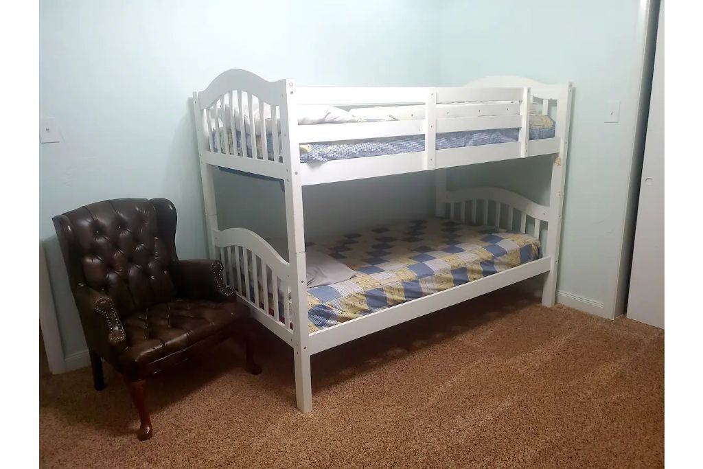 Cheerful 3 bedroom 2 bathroom home.