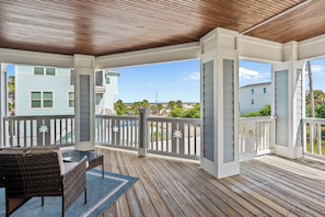 Terrace/patio - Sea Palms - Steps to the beach, 360 Views (St. Augustine)
