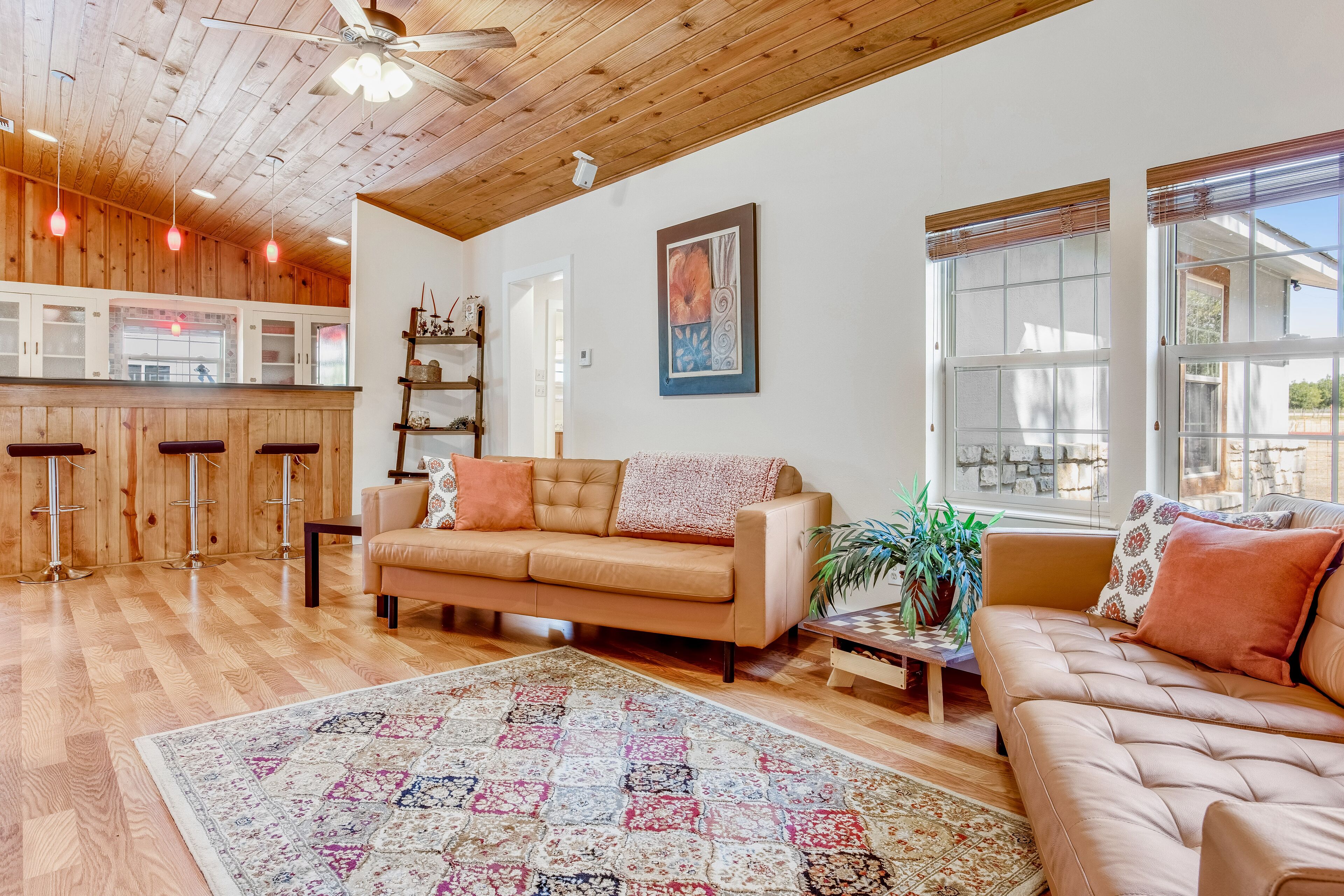 Remodeled home with large fenced yard & central AC - drive minutes to wineries