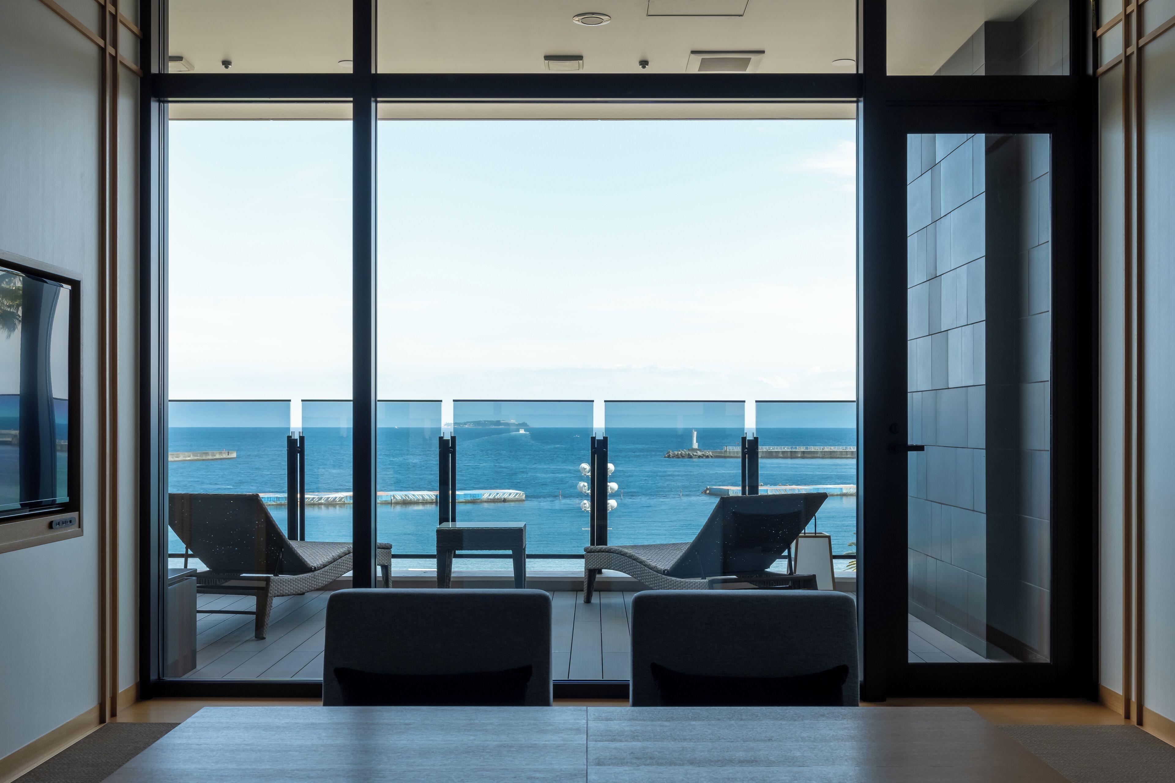 Deluxe Ocean View Bath with Tatami, Non-smoking | View from room