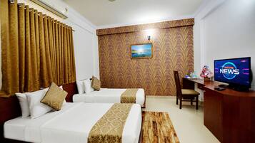 Premium Twin Room, 2 Katil Bujang (Single), City View | Pemandangan dari bilik