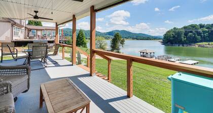 Boat Dock + Covered Patio: Cherokee Lake Escape!