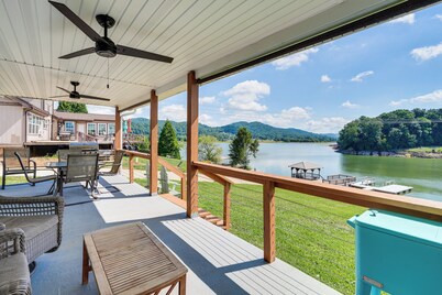 Boat Dock + Covered Patio: Cherokee Lake Escape!
