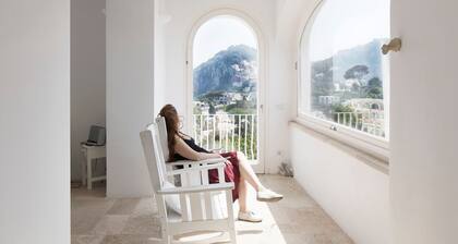 Charming, quiet house with magnificent views of the sea and capri from above