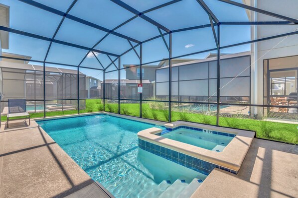 Outdoor pool - Minions, Star Wars & Frozen Rooms! With Game Room (Kissimmee)