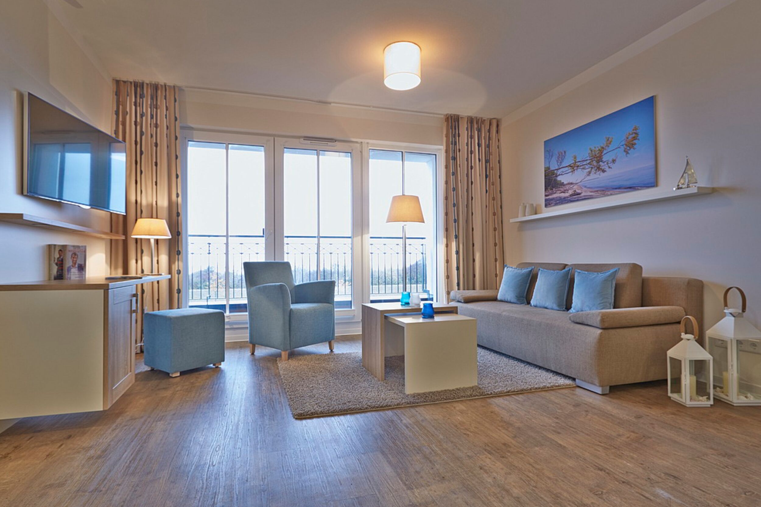 Aparthotel Waterkant Suites, Suite 1-18 für bis zu 4 Personen