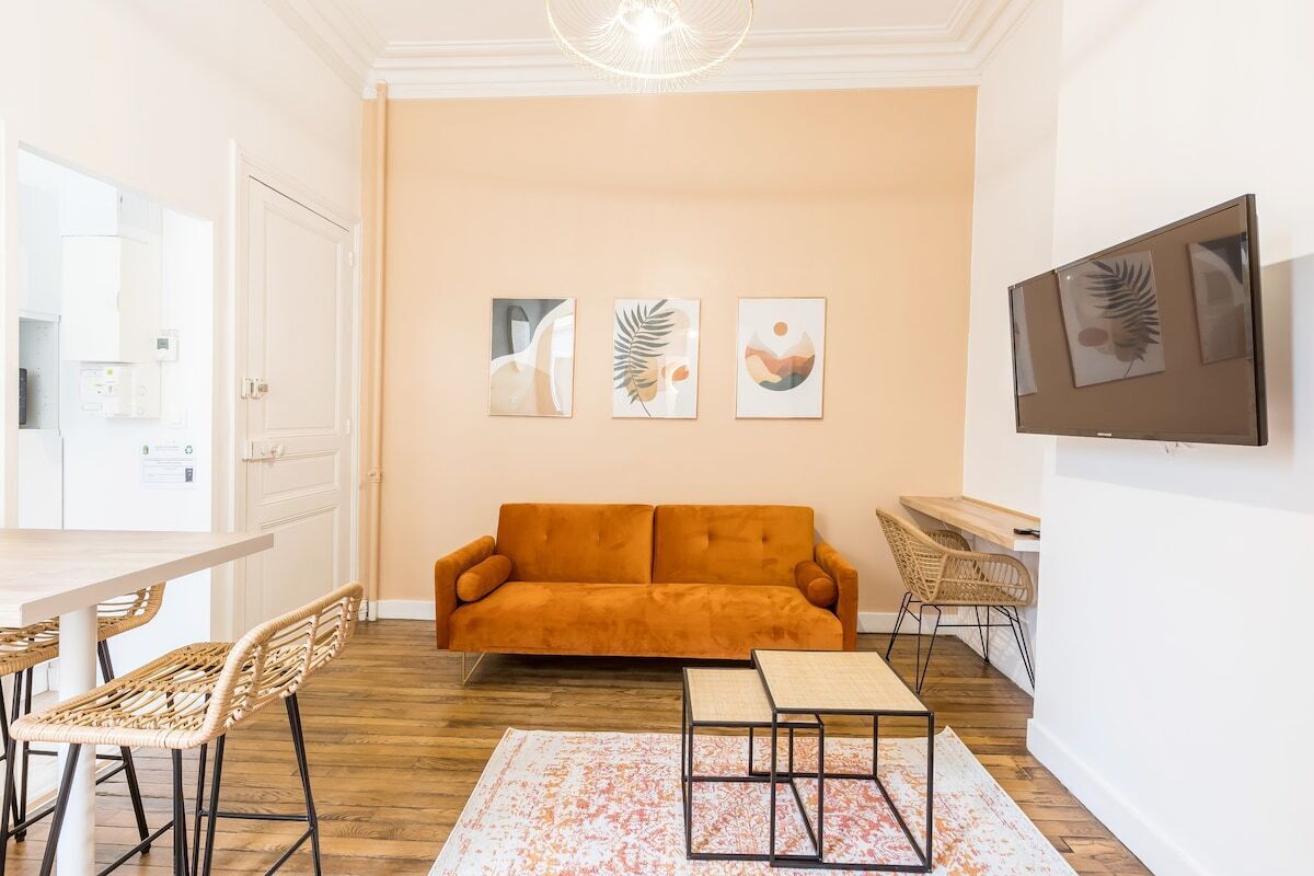 Appartement chic, 1 chambre, avec wifi