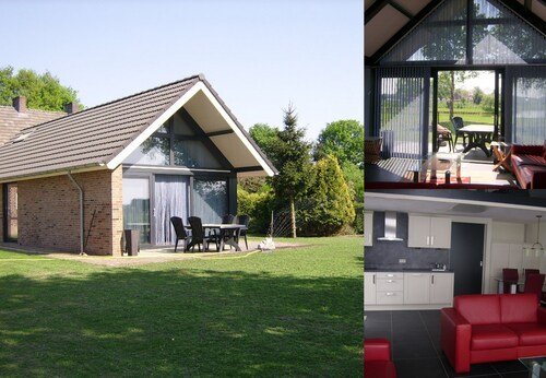 Modern vacation home on private swimming and fishing pond with jacuzzi/sauna (paid)