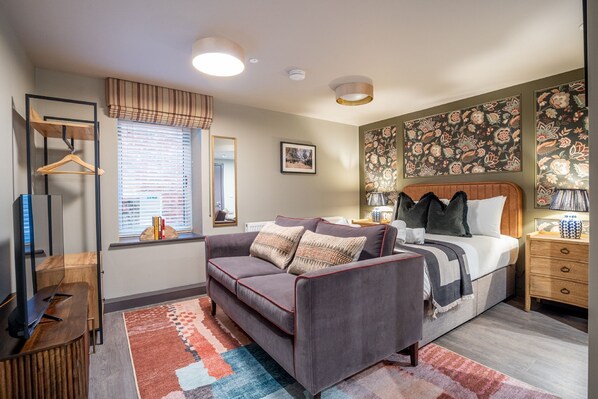 1 Schlafzimmer, Bügeleisen/Bügelbrett, WLAN