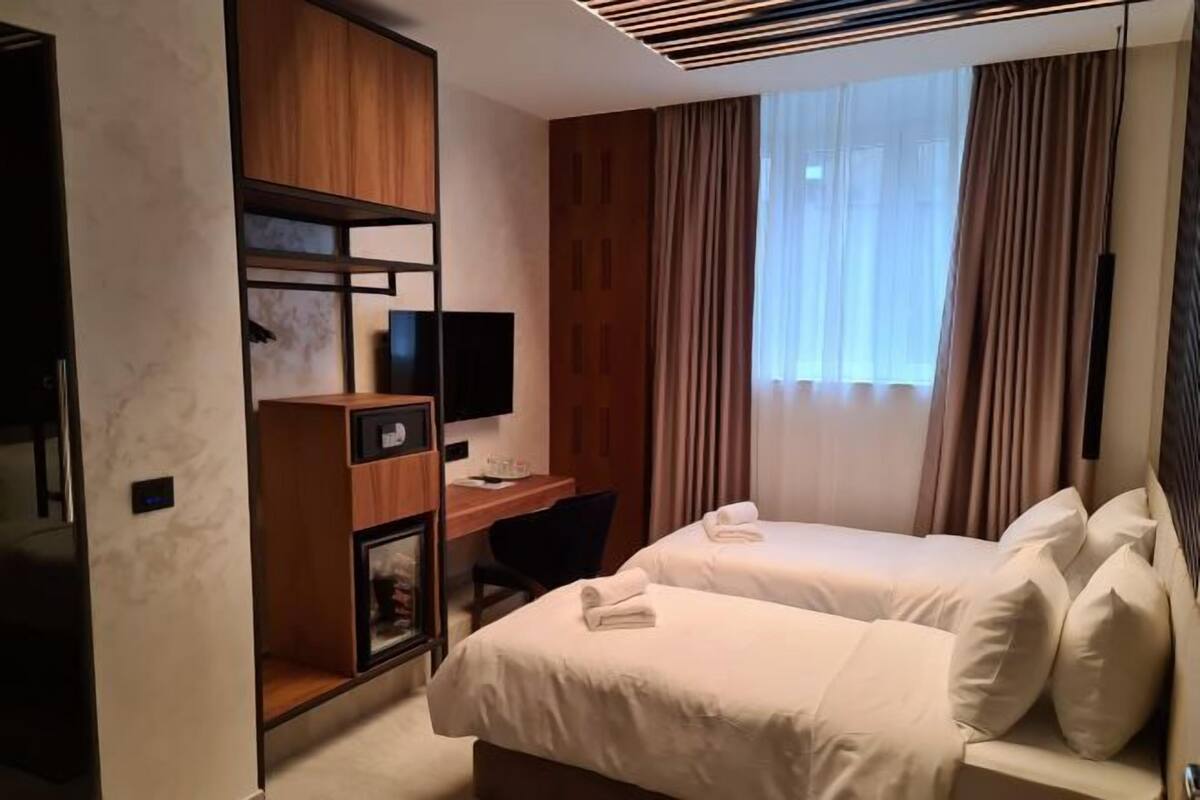 1 Schlafzimmer, hochwertige Bettwaren, Minibar, Zimmersafe