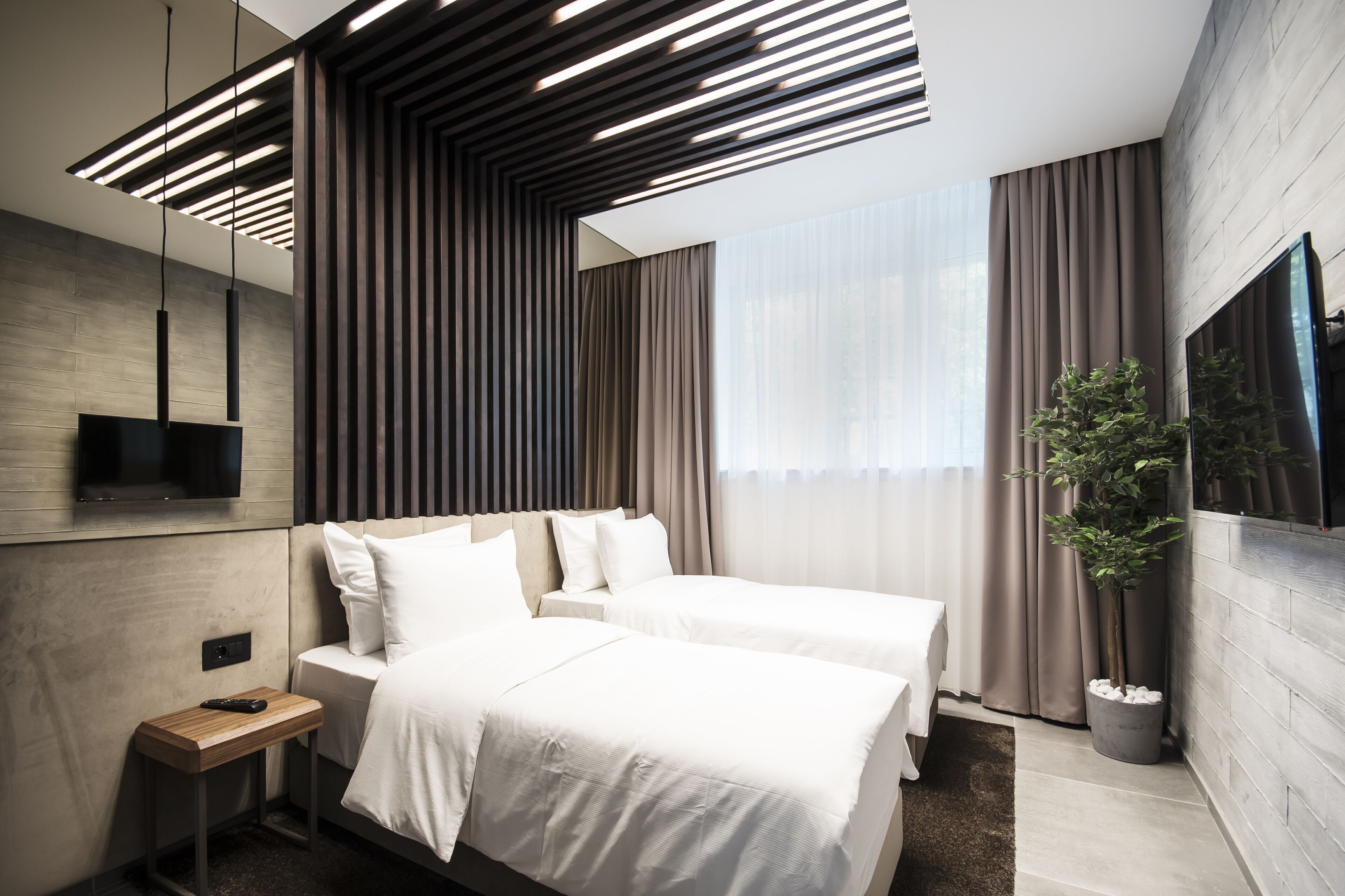 Premium bedding, minibar, in-room safe, soundproofing