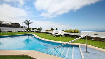 Una piscina climatizada