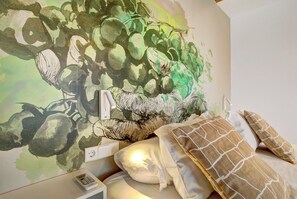 1 chambre, fer et planche Ă repasser, Wi-Fi gratuit, draps fournis