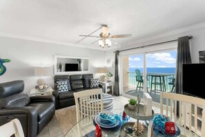 TV, offices - The Summit 1130 - Beachfront Condo w/ Views (Panama City Beach)