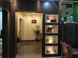 Zona de estar del vestíbulo