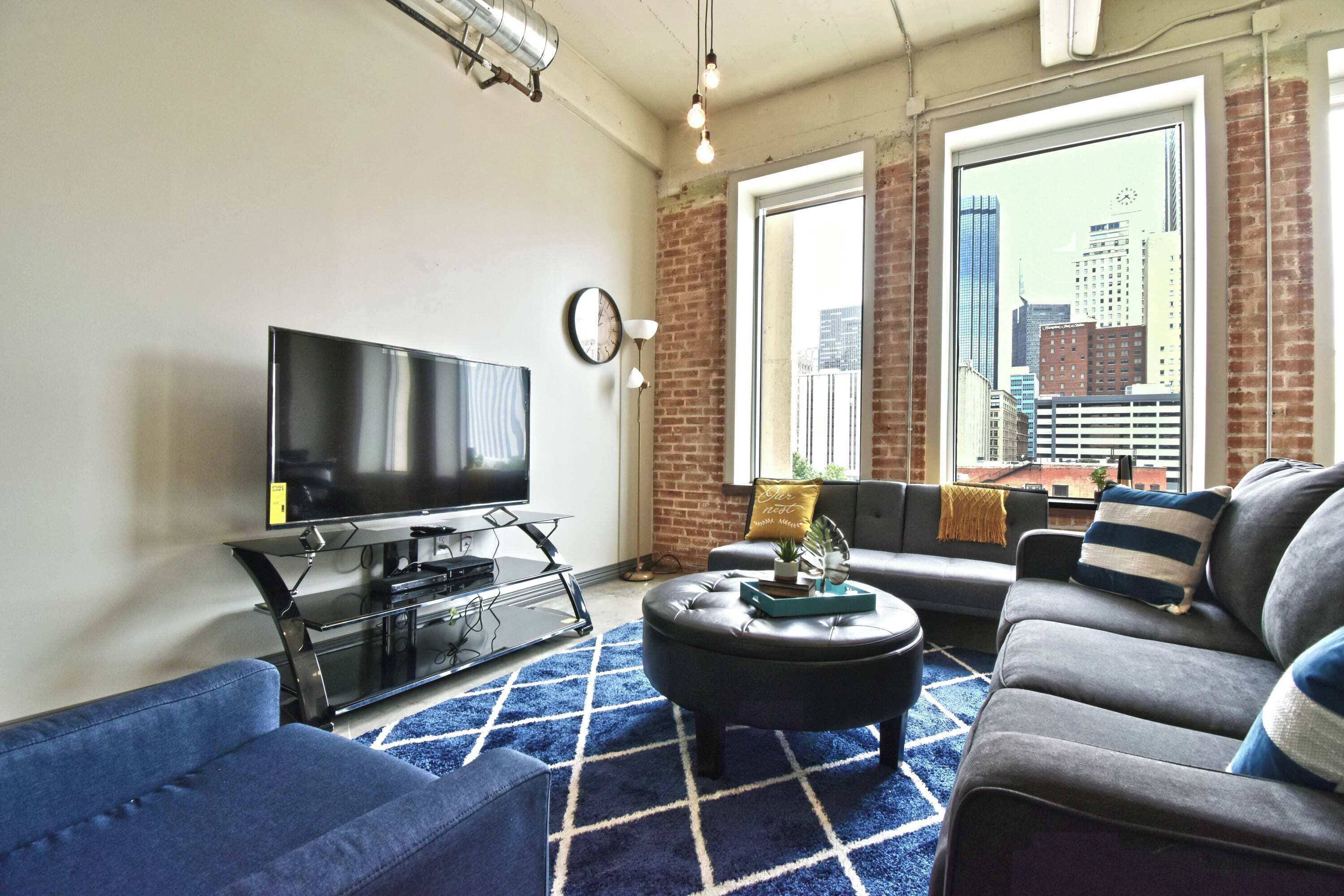 Corporate 1 bedroom 2beds/Parking Washer and dryer