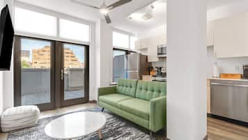 Signature Apartment, 1 Bedroom, Balcony | 2 bedrooms, individually decorated, individually furnished, desk