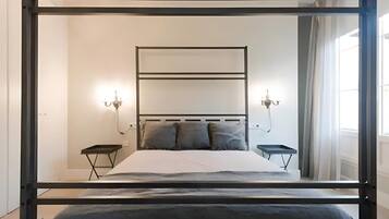 2 dormitorios, tabla de planchar con plancha, Internet y ropa de cama