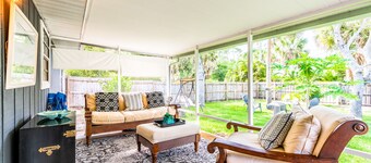 Family friendly 3 bedroom home minutes from the beach and top notch restaurants