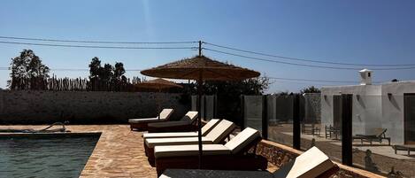 Udendørs pool, opvarmet pool