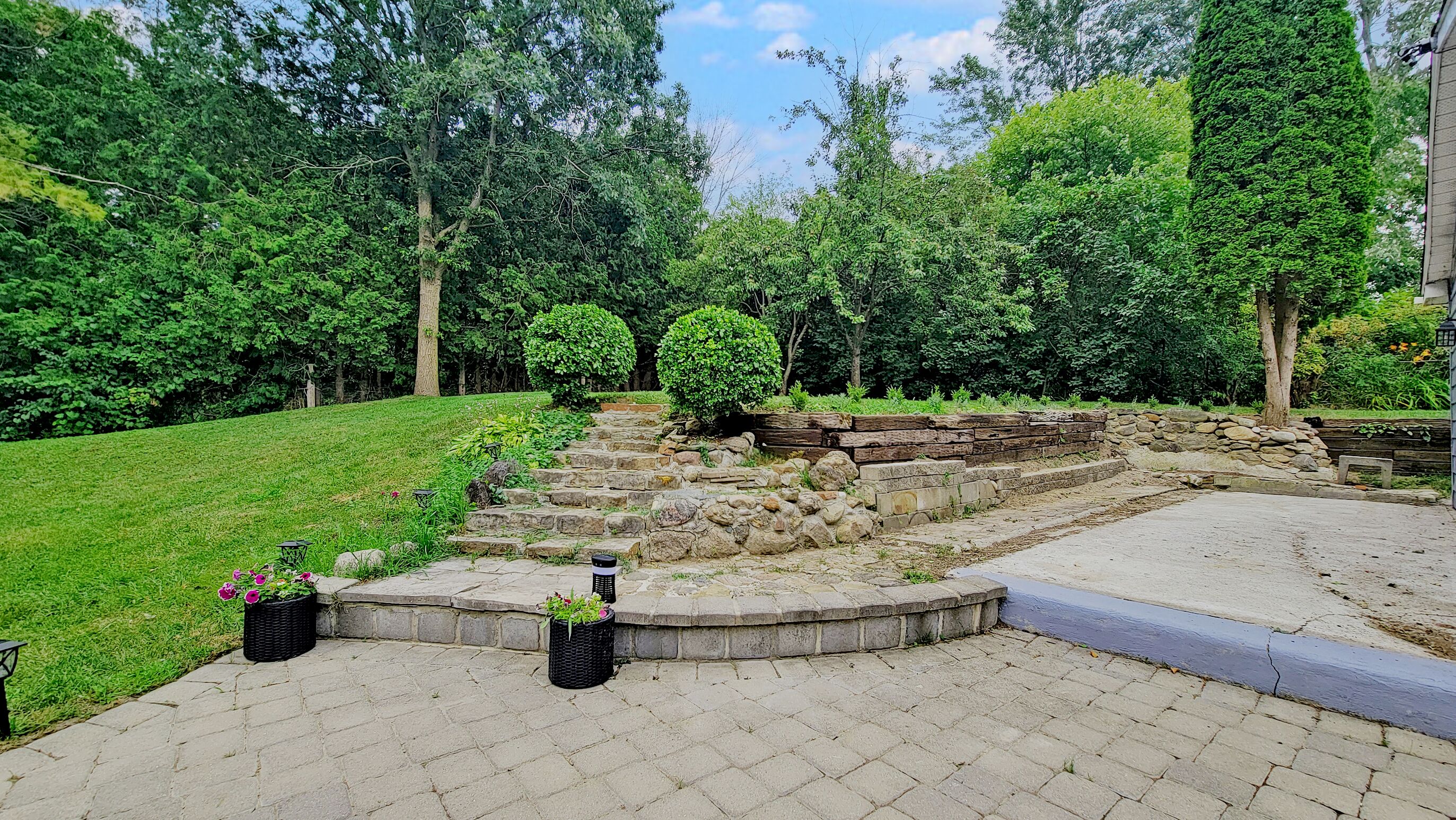 Enceinte de l’hébergement