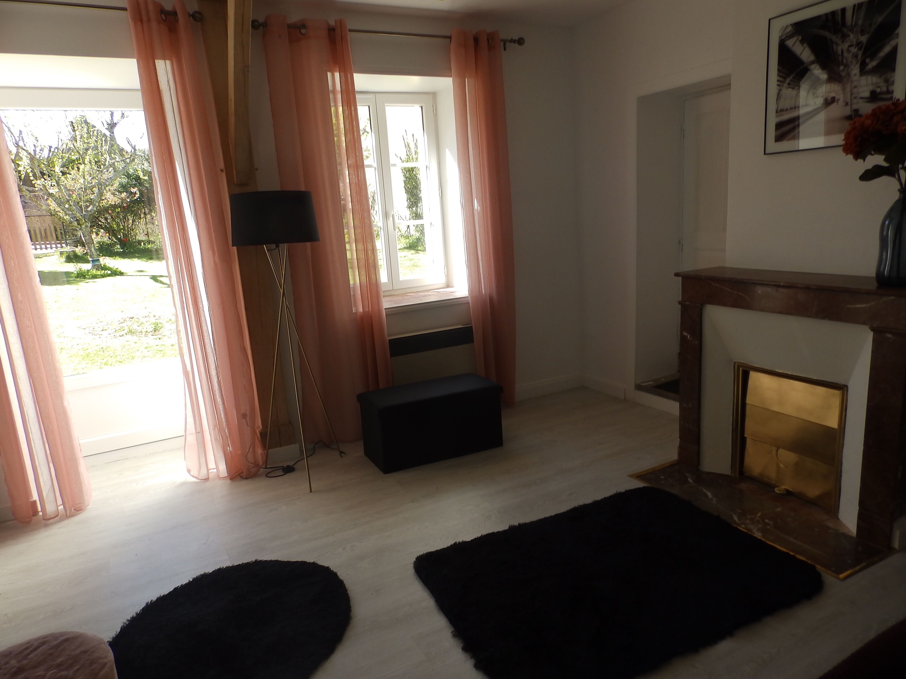 Renovated 154-year-old building, near the Château de Menou,