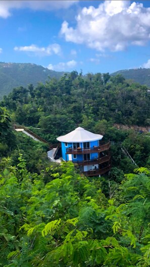 Set amidst lush greenery and rolling hills, this eco-friendly retreat offers a serene escape.
