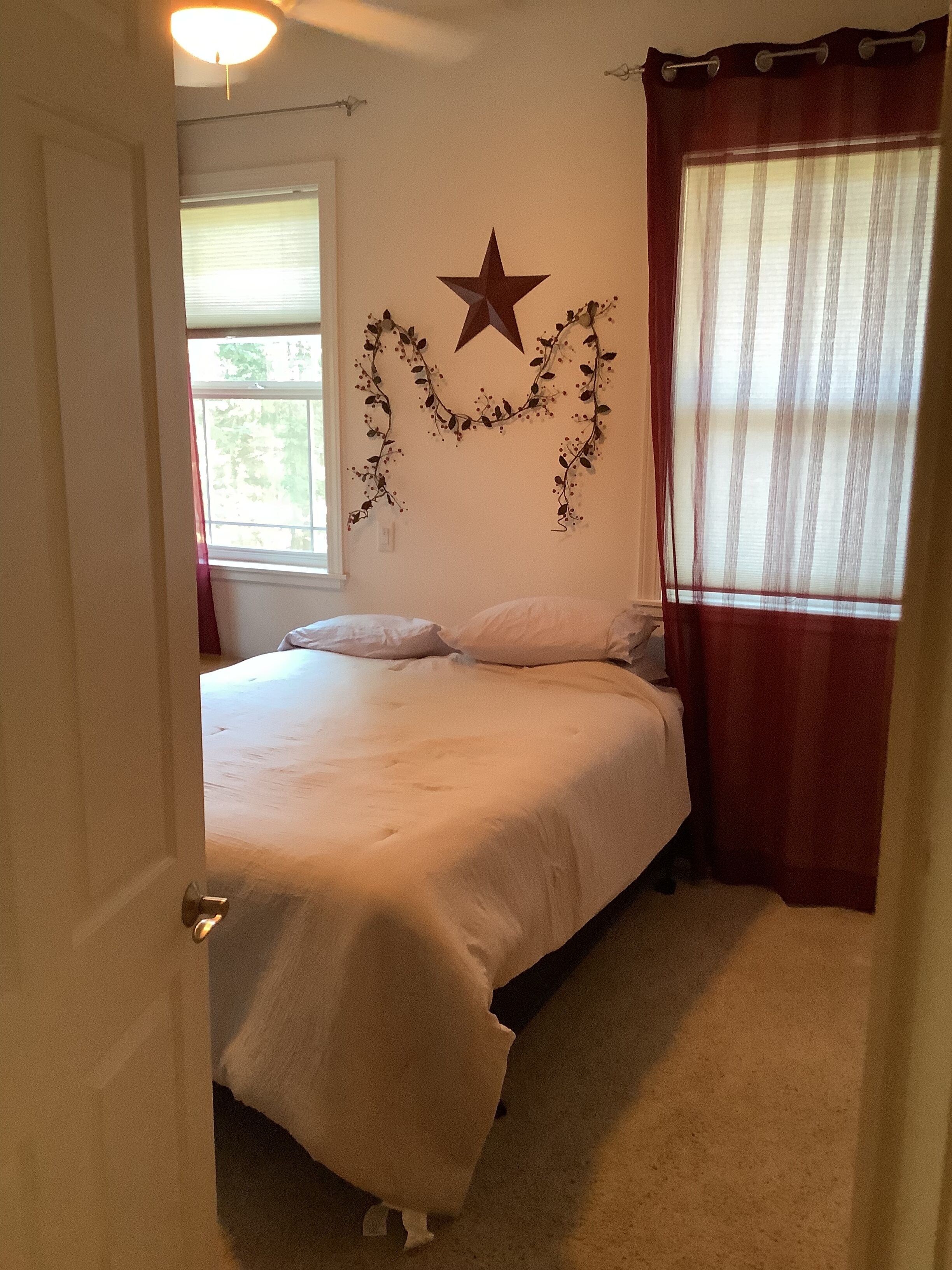 Lake Almanor CC Cabin filtered lake and full mountain view