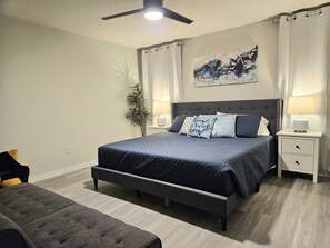 4 habitaciones, escritorio, cuna de viaje y wifi gratis