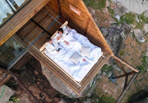 Luxury Cabin | Individually decorated, individually furnished, free WiFi, bed sheets - Vale dos Saltos Chalés (Tijucas)
