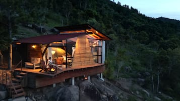 Front of property – evening/night