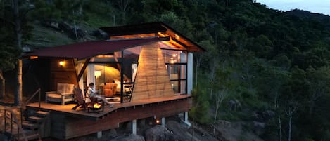 Front of property - evening/night