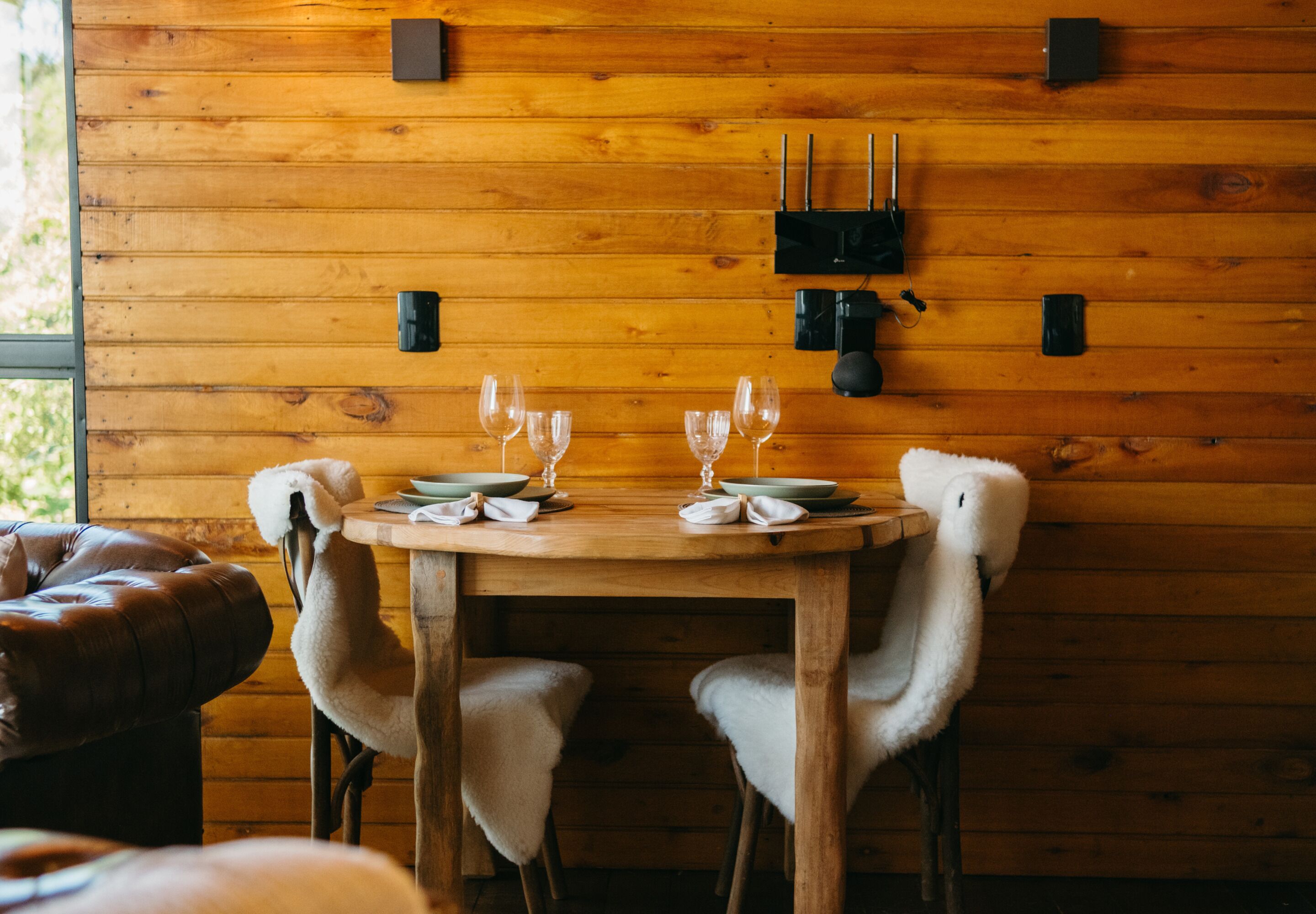 Decoración personalizada, muebles diferentes y wifi gratis 