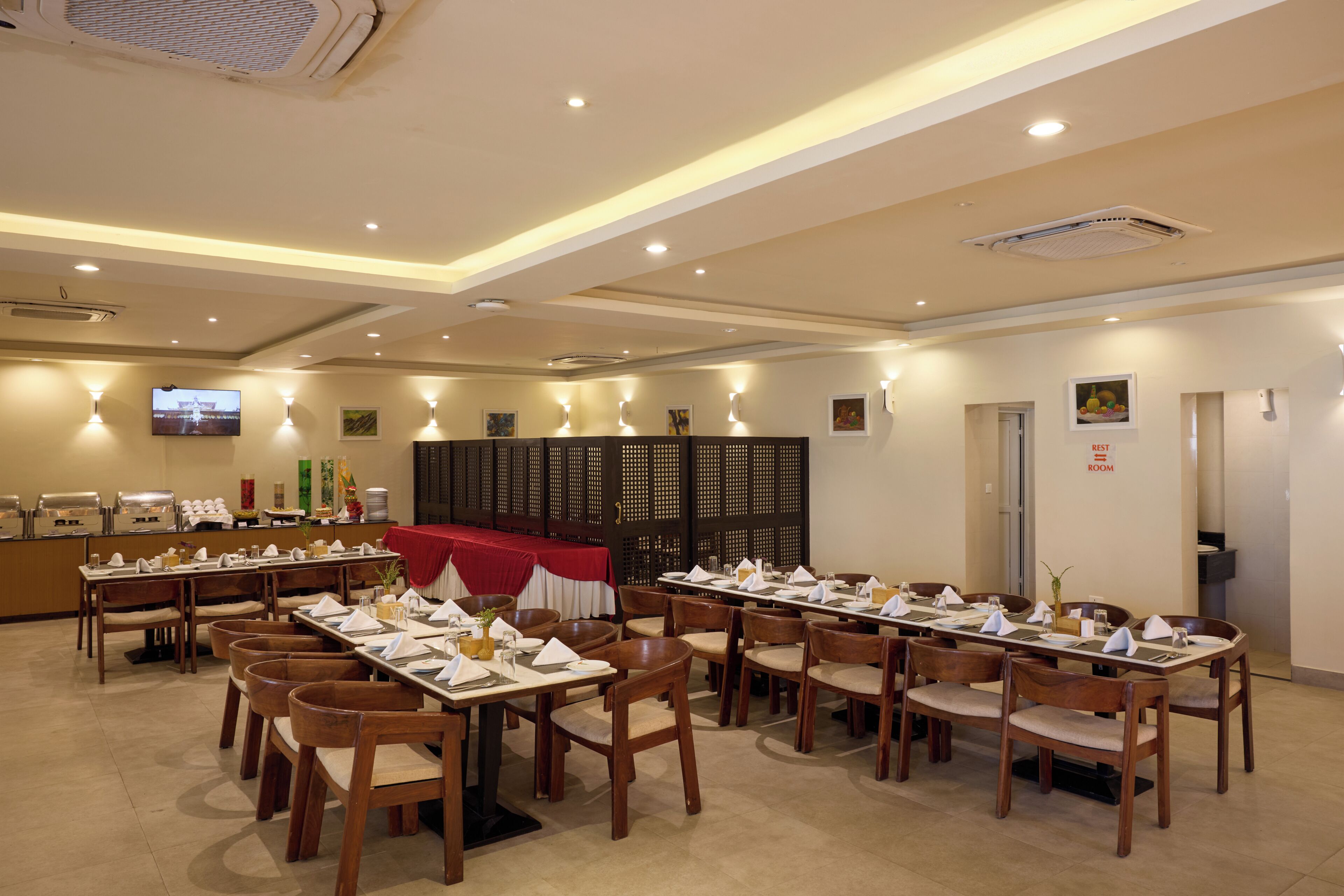 Desayuno buffet incluido todos los días 