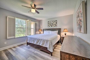 4 chambres, bureau, Wi-Fi, draps fournis