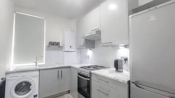 Apartamento | 1 dormitorio, tabla de planchar con plancha, wifi gratis y ropa de cama