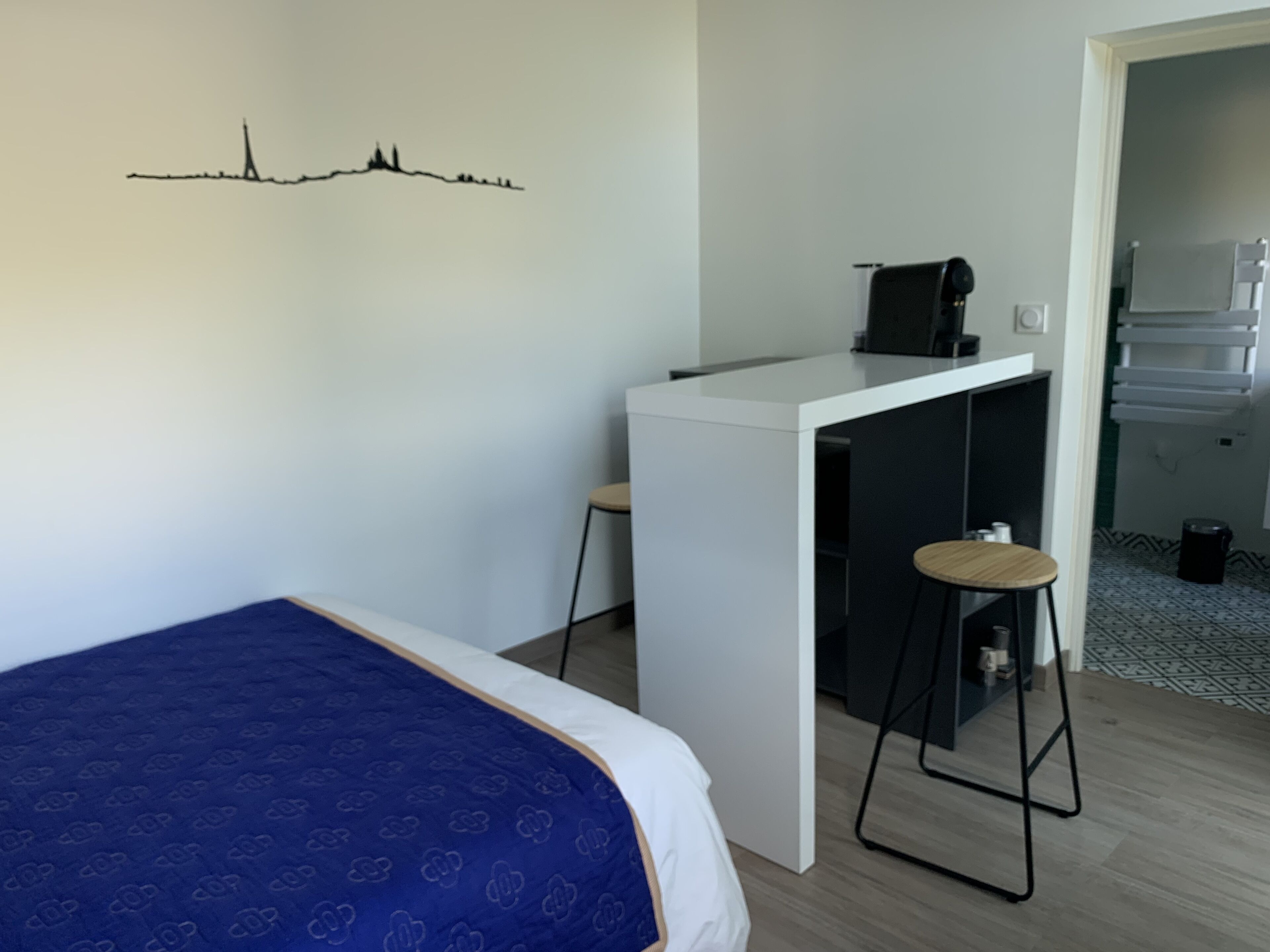 Studio Cocooning "View of Paris" near Paris