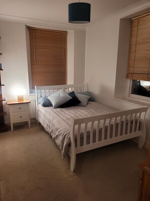 2 bedrooms, iron/ironing board, travel crib, free WiFi