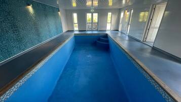 Indoor pool, a heated pool