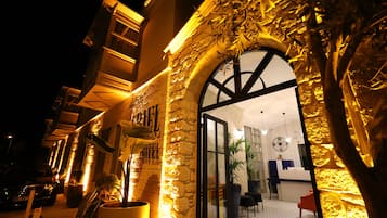 Front of property - evening/night