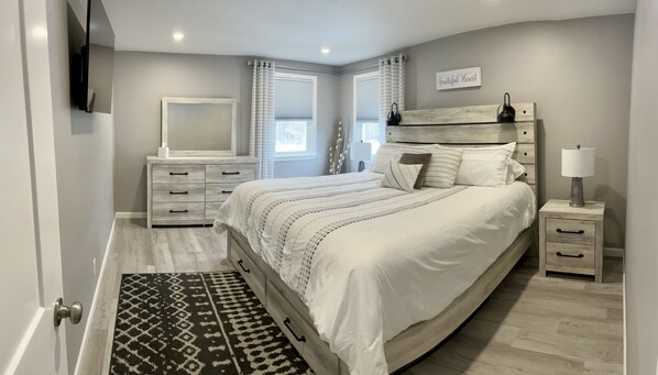 2 chambres, bureau, fer et planche à repasser, Wi-Fi gratuit