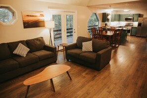 Fireplace - Cozy Mountain Home with Hot Tub! (Mills River)