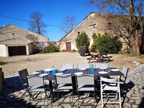 Udendørs spisemuligheder